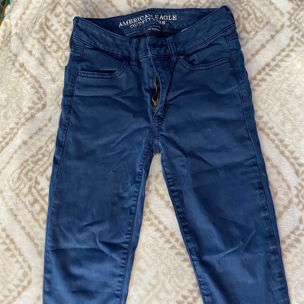 American eagle navy blue pants